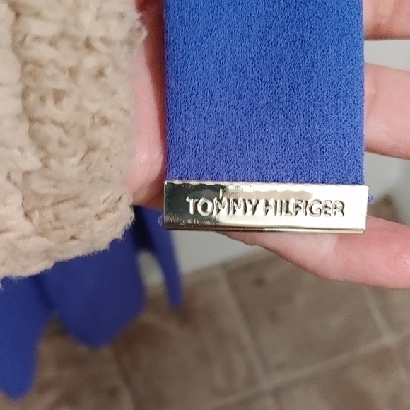 Tommy Hilfiger scuba crepe wide leg jumpsuit size 16 NWT - Picture 5 of 10